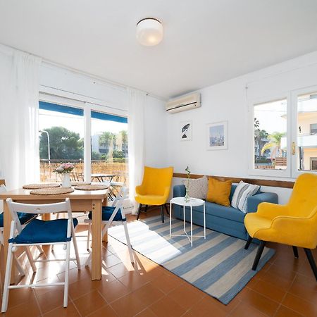 Beach Flat With Terrace Sant Salvador Luaran gambar